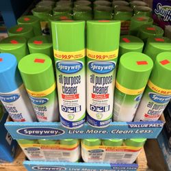 Sprayway All Purpose Cleaner And Disinfectant Brand New Only $1.99 Each