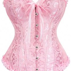 Corset Pink. Size-S-M-L-XL
