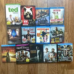 DVD Blu Ray Movies $2 Each Only 