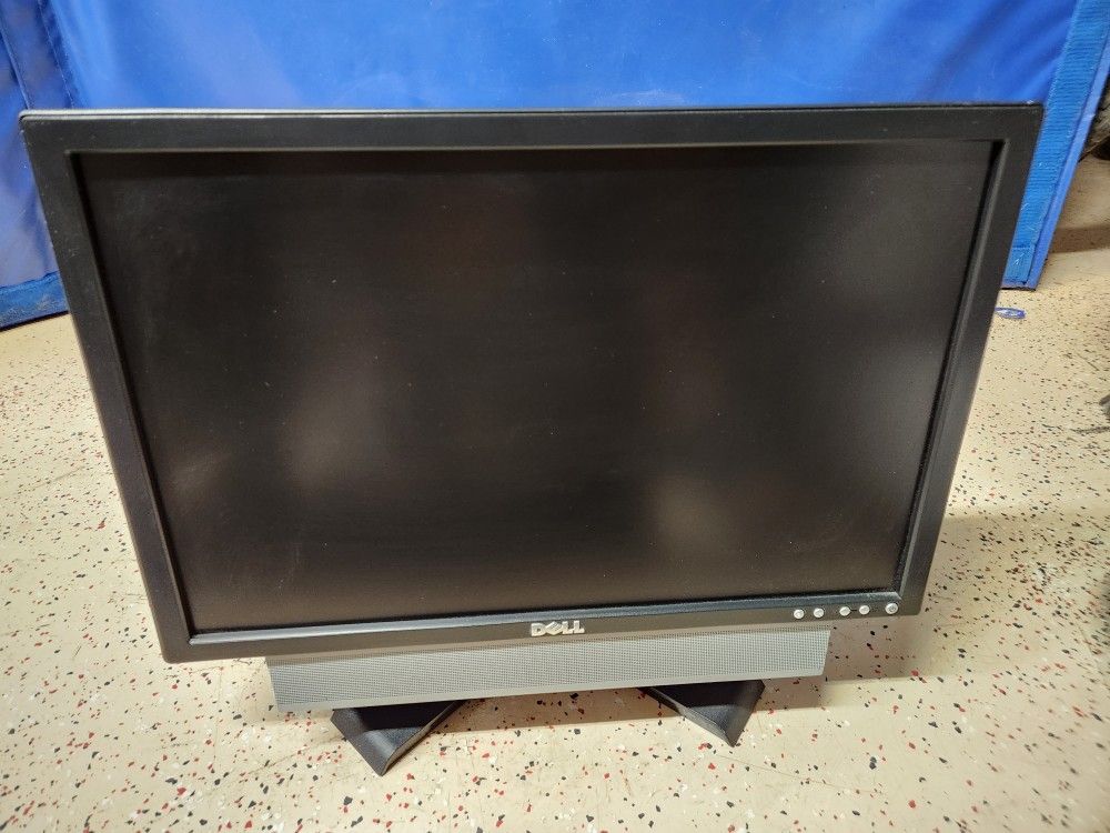 19" Dell As501 Monitor with Sound Bar Speaker