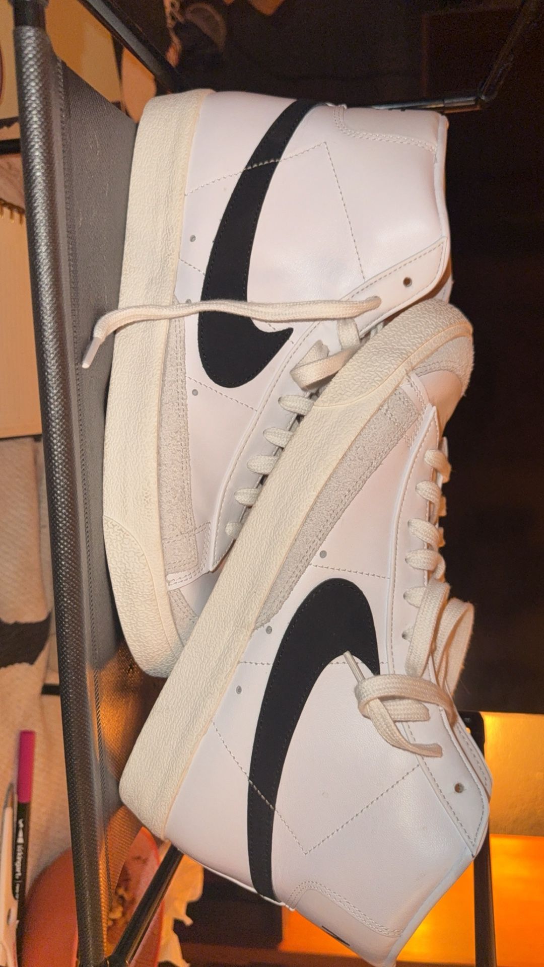 Nike Blazer Mid ’77 Vintage White/Black – Size 10.5 – Excellent