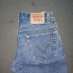 Vintage Levis Size 32 32 Light Blue 