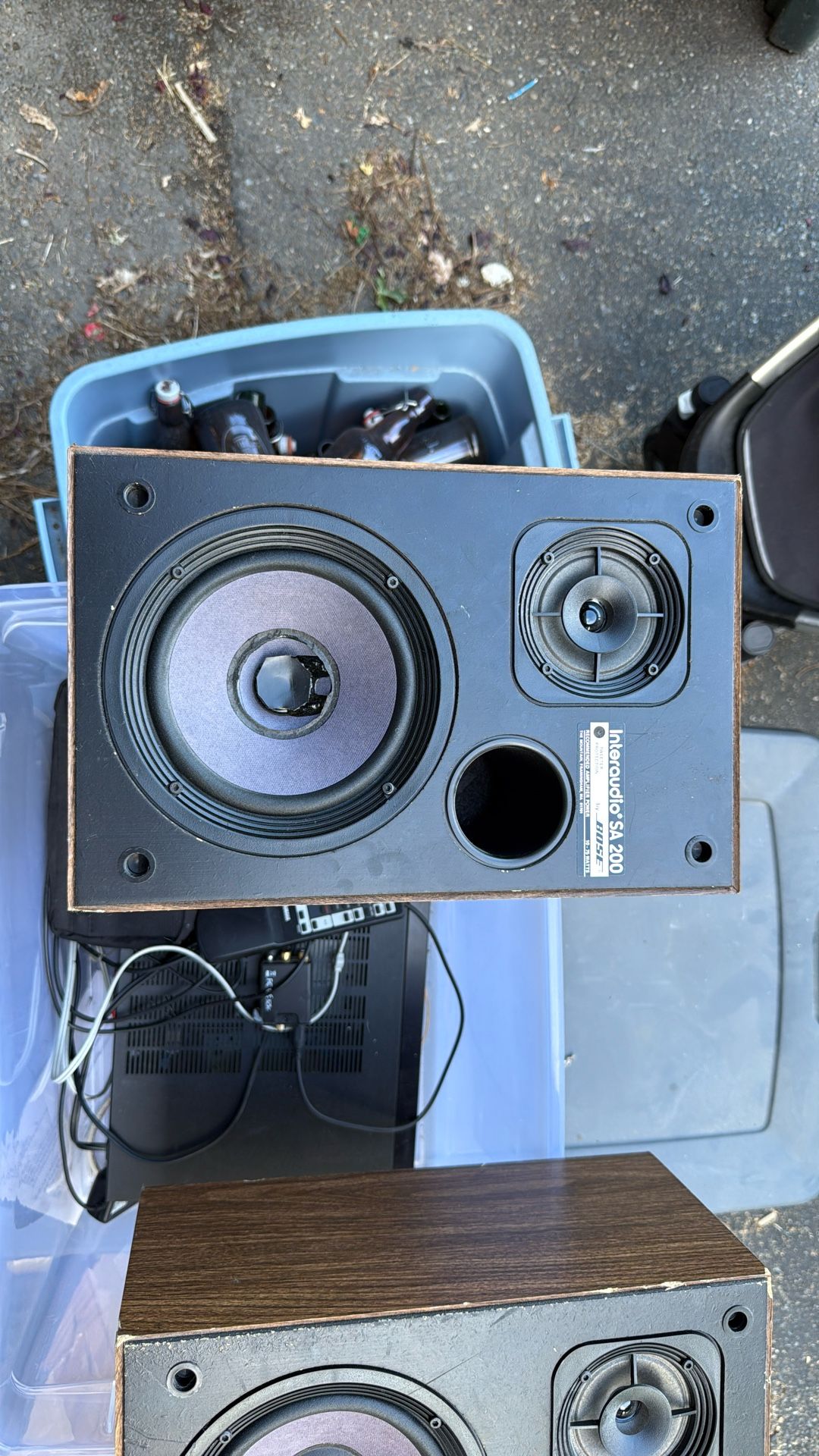 Bose Sa200 Speakers And Yamaha RX-385 Receiver