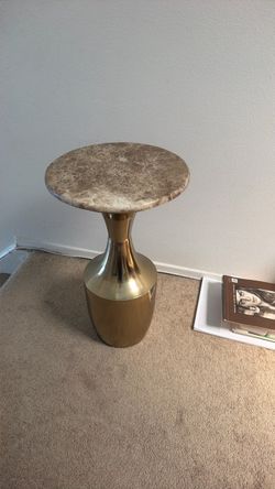 Marble side table