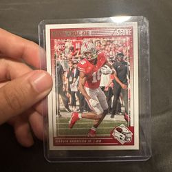 Marvin Harrison Jr. 2024 Panini Score Football Rookie Card