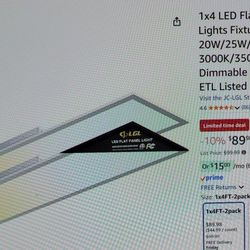 LED Flat Panel Light, Drop Ceiling Lights Fixture