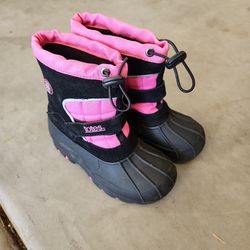 Totes Girls Snow Boots- Size 11