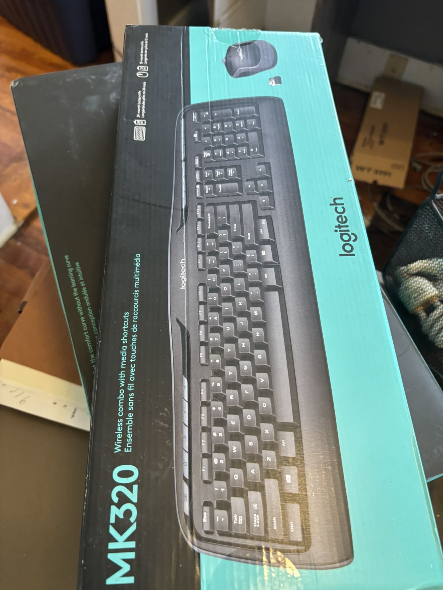 Logitech Wireless Keyboard And Mouse