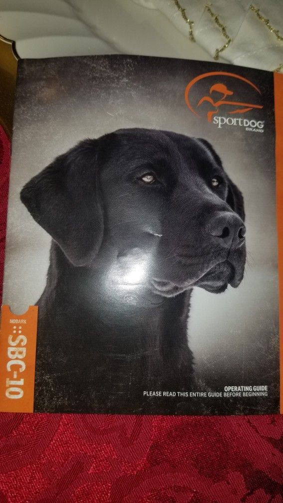 SportDOG Brand NoBark SBC10 Bark Control Dog ECollar for Sale in