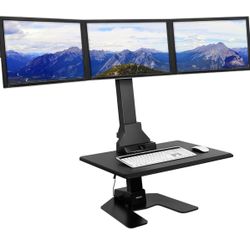 MountIt! Triple Monitor Electric Stand 