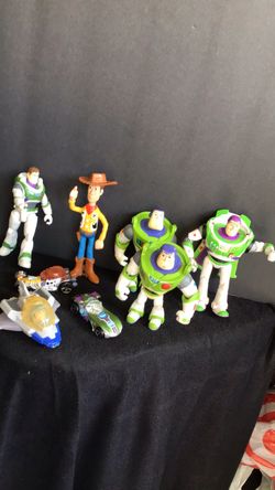 Collectible buzz and woody toys
