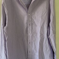 Men’s Long Sleeve Collar Button Shirt size S