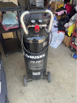 Husky compressor like new $200 Fontana