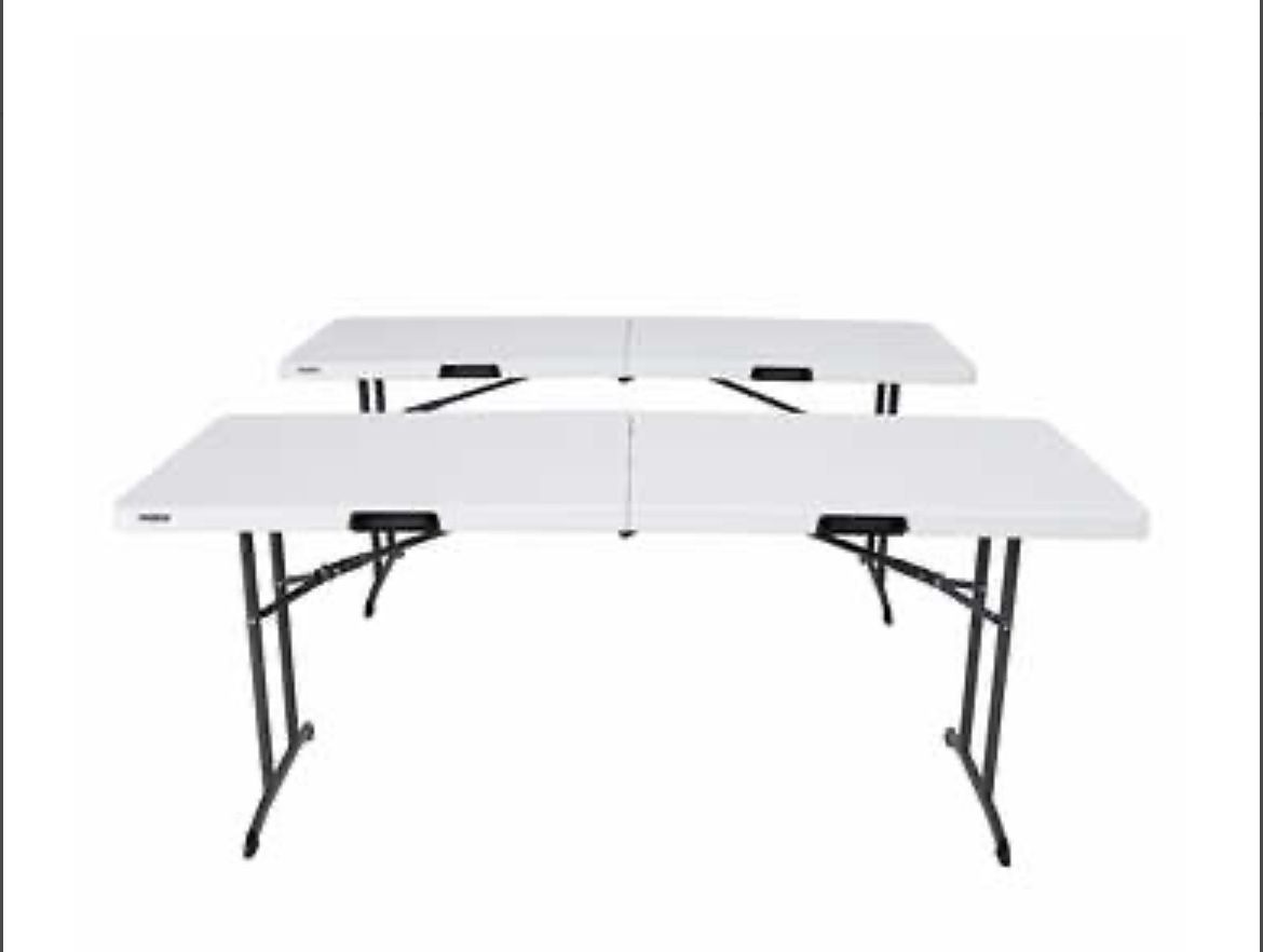 6ft Foldable Table Lifetime Brand From Costco