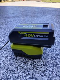 Battery and charger Ryobi 40v