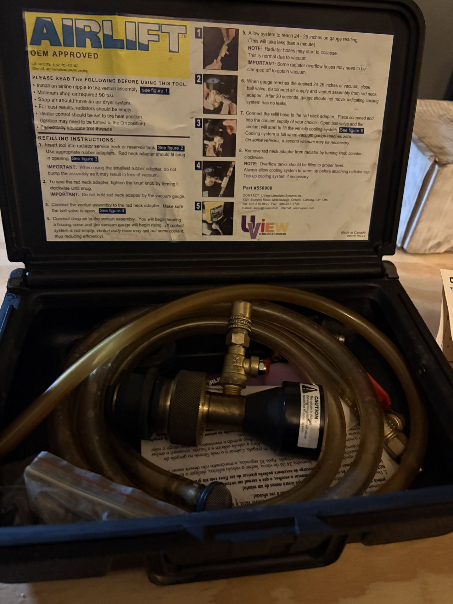 Cooling System Purge Kit