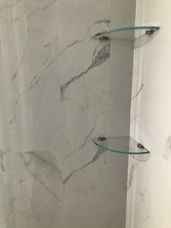 beautiful glass corner pieces