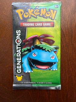 Pokémon TCG generations 20th anniversary booster pack Venusaur