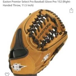 Easton Pro152 Premier Select baseball glove 11.5” OBO Like New