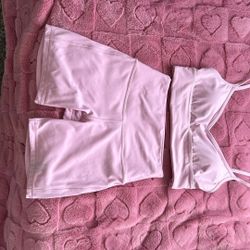 Lulu Lemon Bralette & Short Set 