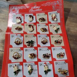 Christmas Brooches 