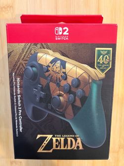 Nintendo Switch™ 2 Pro Controller The Legend of Zelda™ – 40th Anniversary Edition