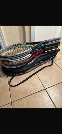 Tennis racquets (8pcs)