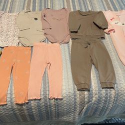Carters Clothes For Girl 12-18 Months H&M