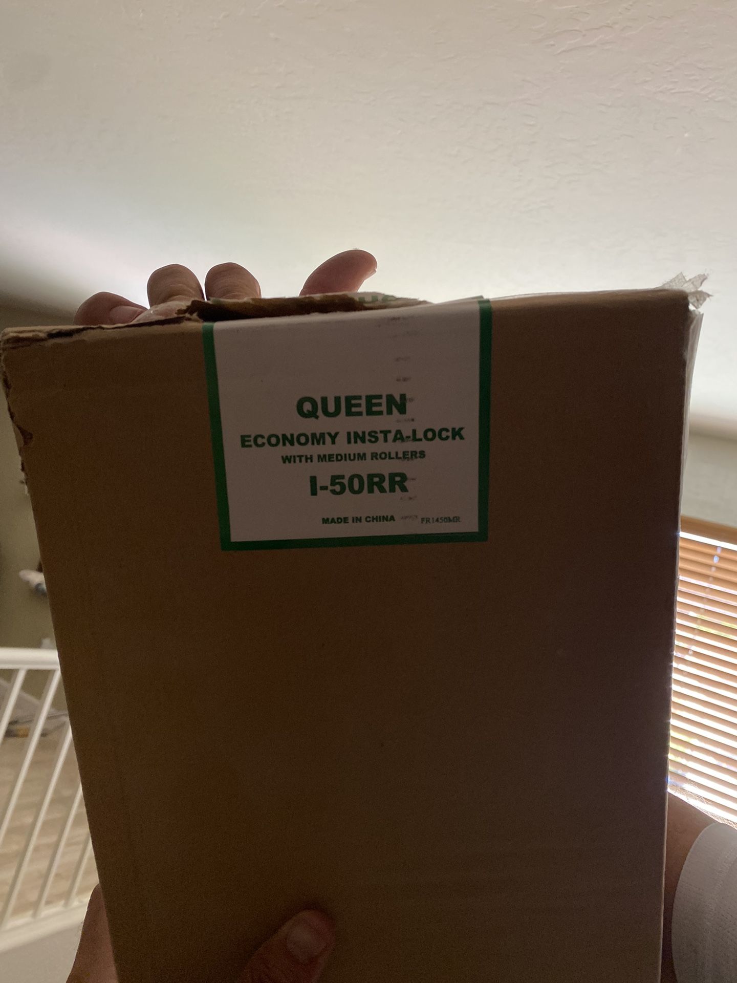 QUEEN Metal Bed Frame with Rollers