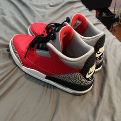 Jordan 3 Fire Red