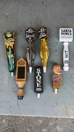 Assorted Beer Taps