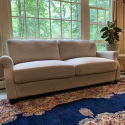 Zinus Light Beige Modern Sofa 