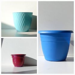 Set Of 3 Plant Planter/ Plant Pot/ Flower Pot Patio Garden 