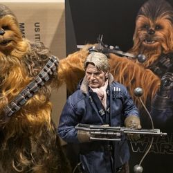 Hot Toys MMS376 Han Solo Chewbacca Star Wars Ep7 1:6 Scale 