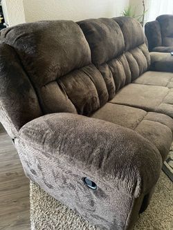 Two sectional couch