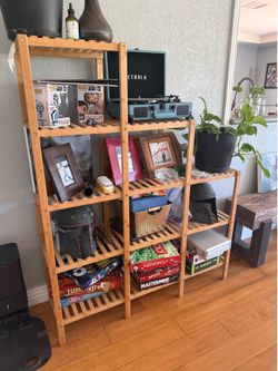 Bamboo Shelves