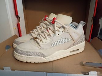 SZ 9 Nike Air Jordan Spizike Low Sail University Red