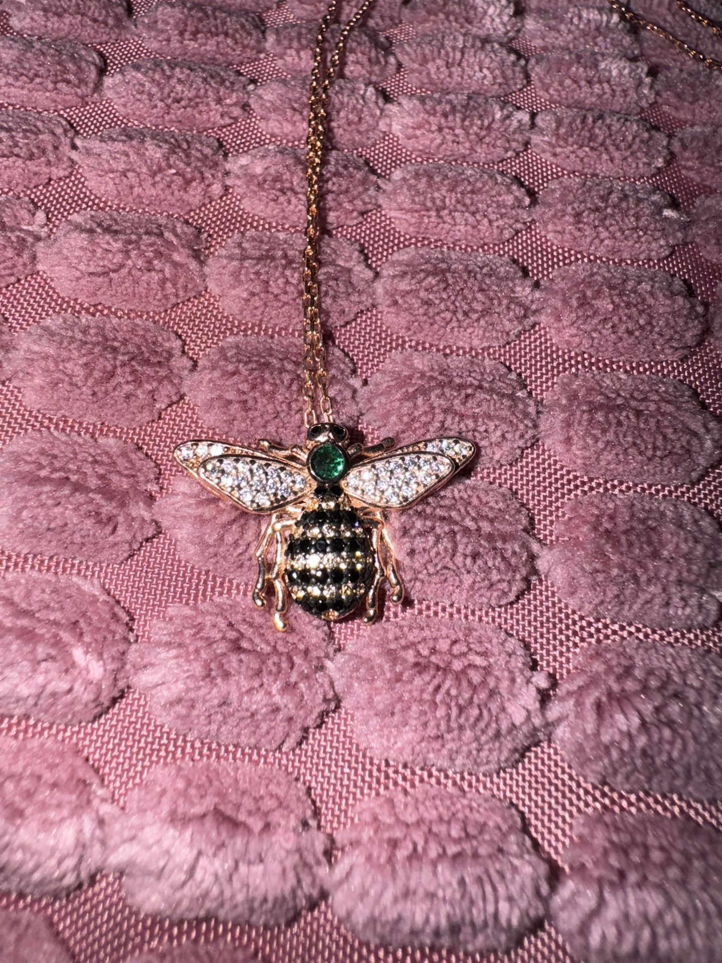 Bumble Bee Necklace
