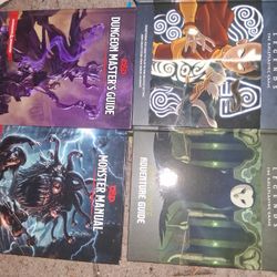 Dungeons And Dragons Books And Other Assorted Books Bundle....