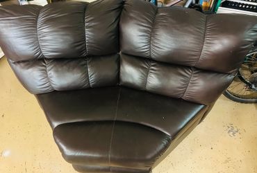 Leather high quality Full Sectional Unit