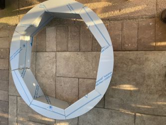 Octagonal Fire ring Insert Stainless Steal