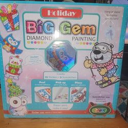 🆕️BIG GEM DIAMOND PAINTING. I LOVE THESE. 