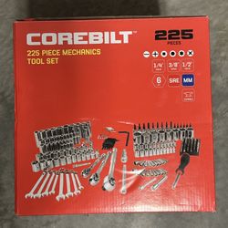 COREBILT® 225 PIECE MECHANICS TOOL SET