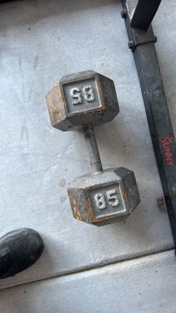 85 lbs Dumbbell