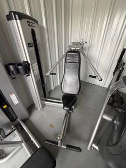 cybex shoulder Press  and Chess Press