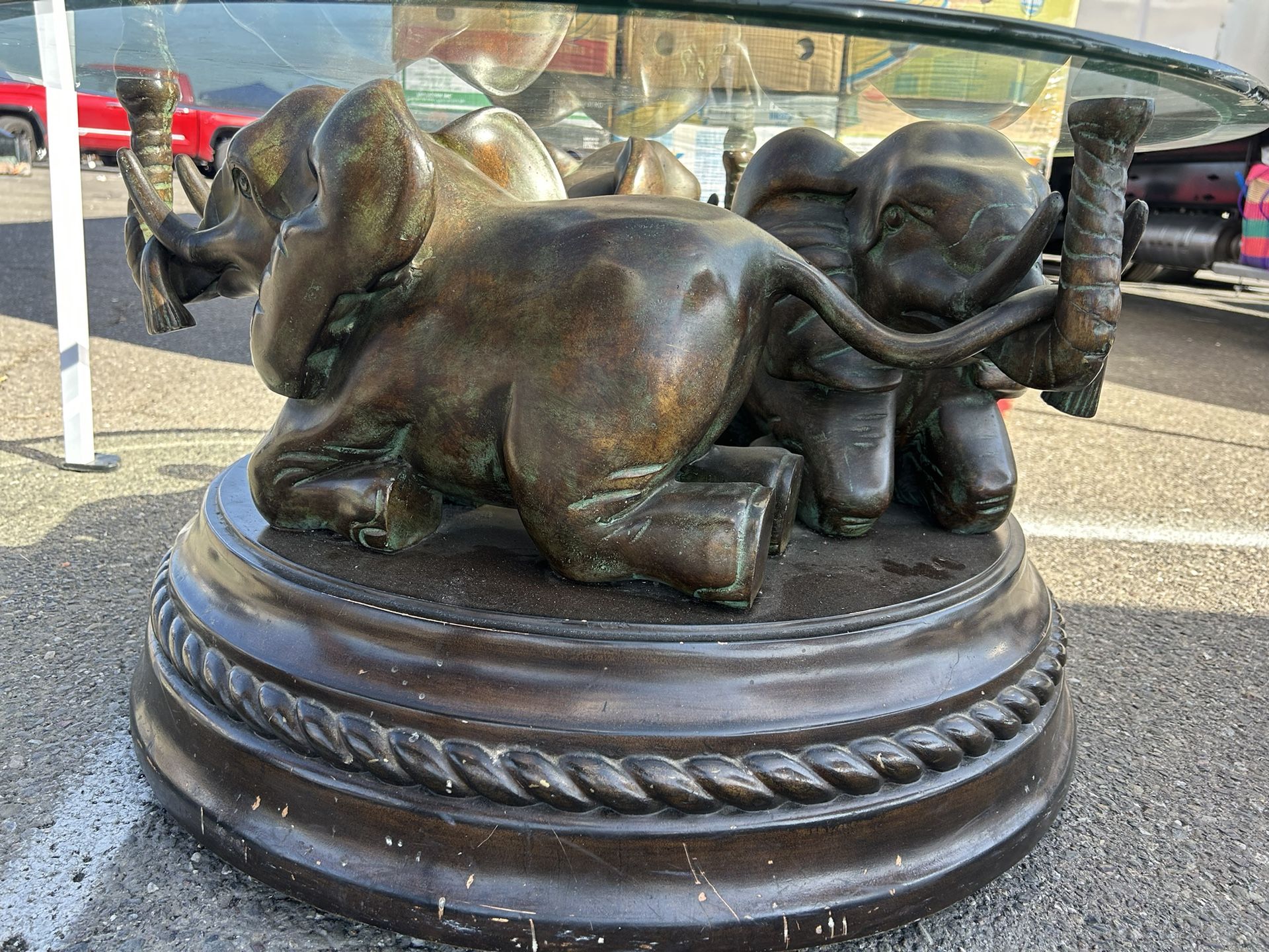 Elephants Center Table 