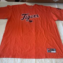 Detroit Tigers Nike Orange Shirt Mens Xl Vintage Clean T Shirt Tee Vintage 90s