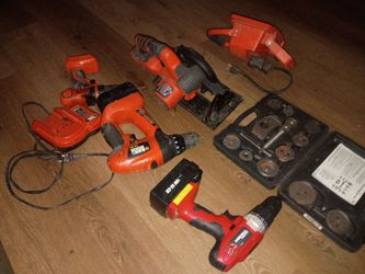 Black and decker tools
