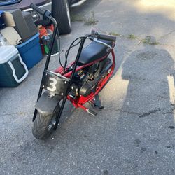 Coleman minibike cc100x And Doodlebug Db30