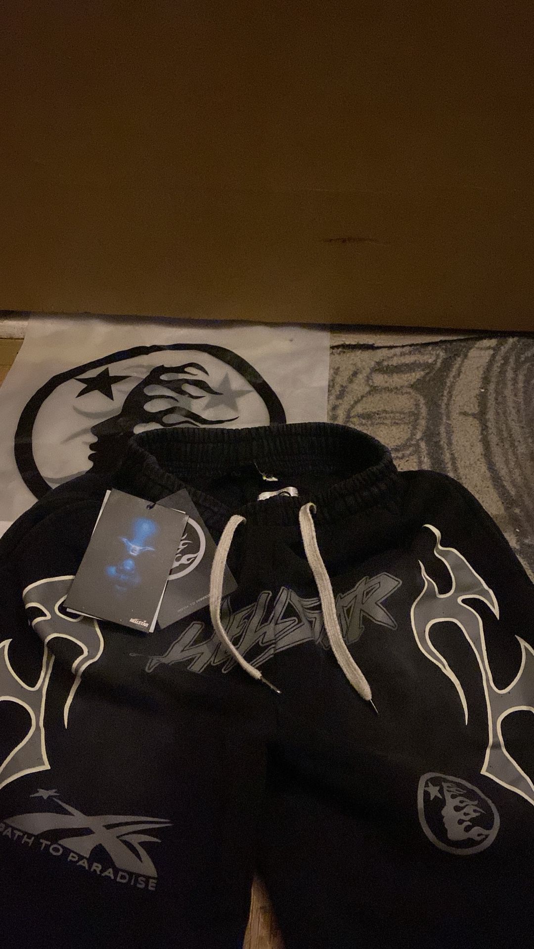 Hellstar Black Shorts (READ DESCRIPTION)